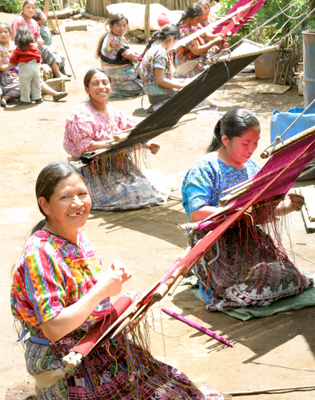 テクパン・グアテマラ村の生産者たち